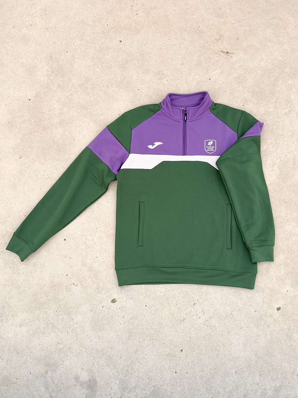 Sudadera media cremallera
