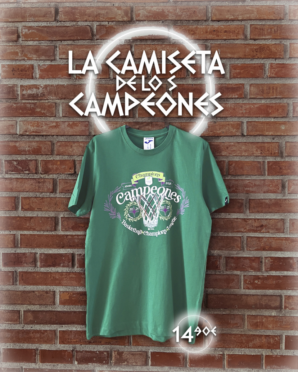 Camiseta campeones BCL