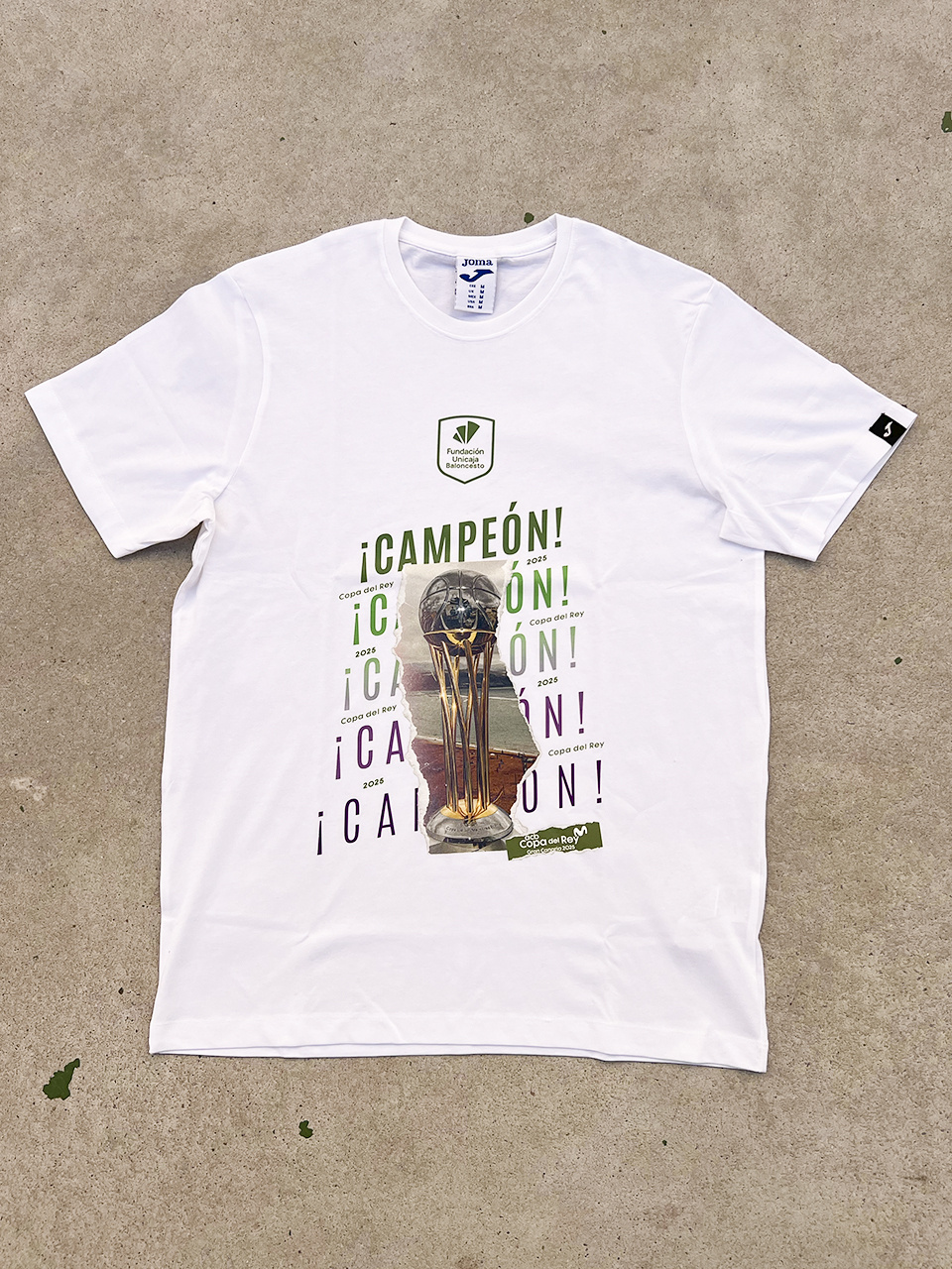 Camiseta campeones Copa del Rey