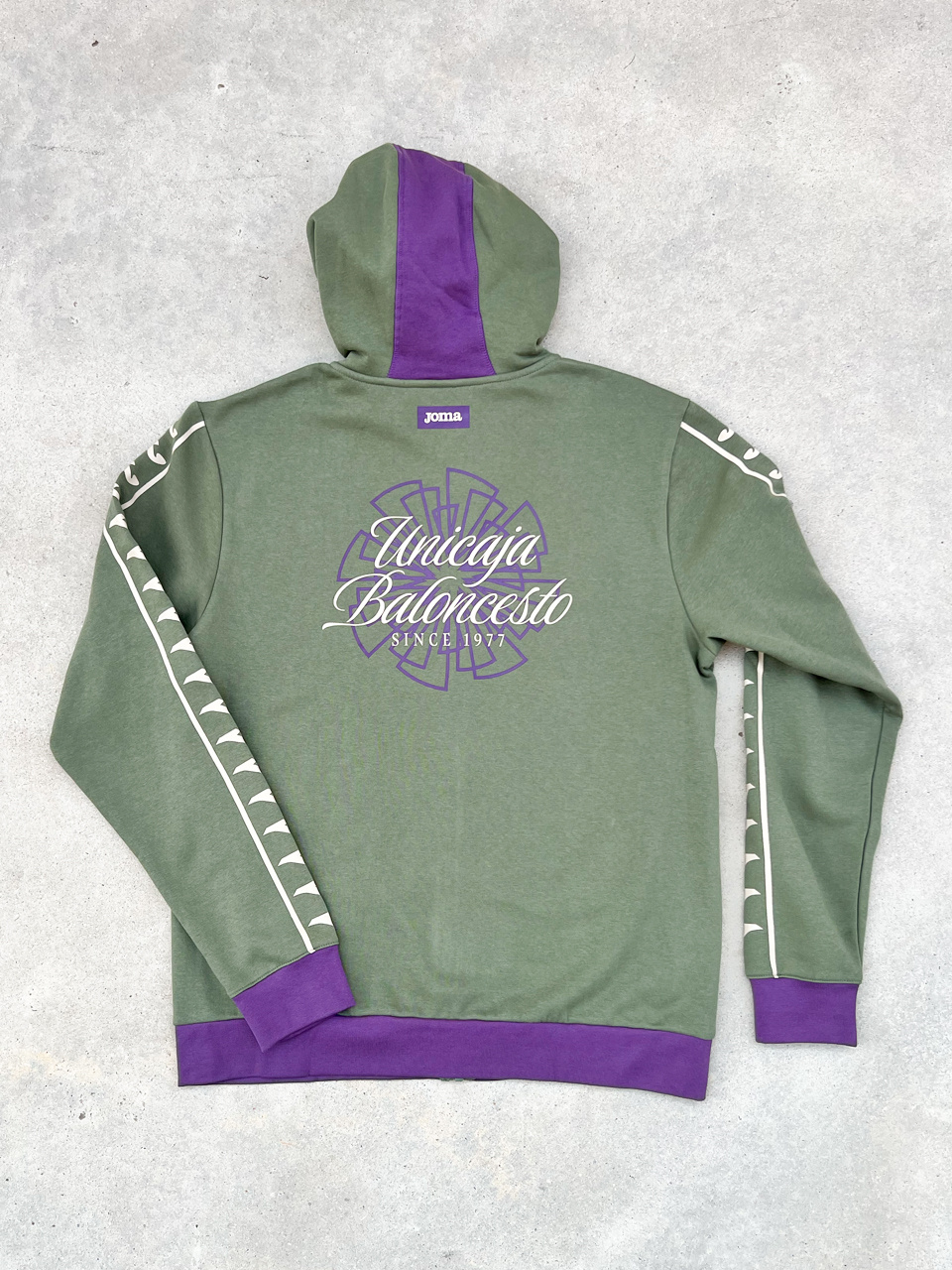 Sudadera retro cremallera