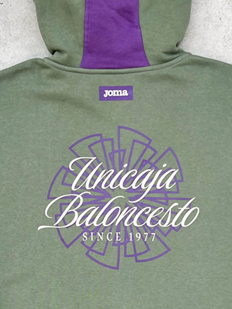 Sudadera retro cremallera