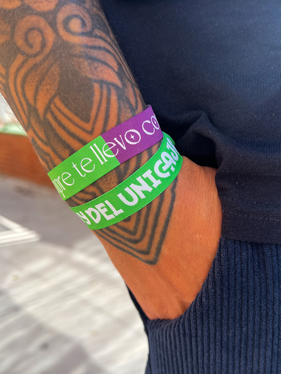 Pulsera de tela 2026