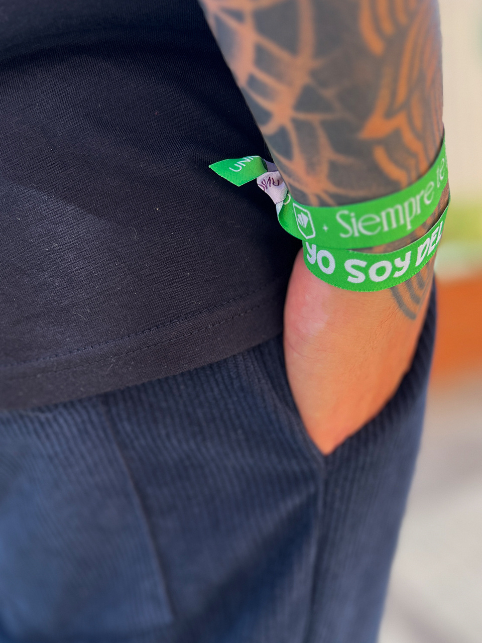 Pulsera de tela 2026